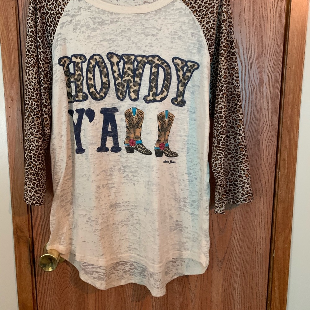NWOT western themed shirt